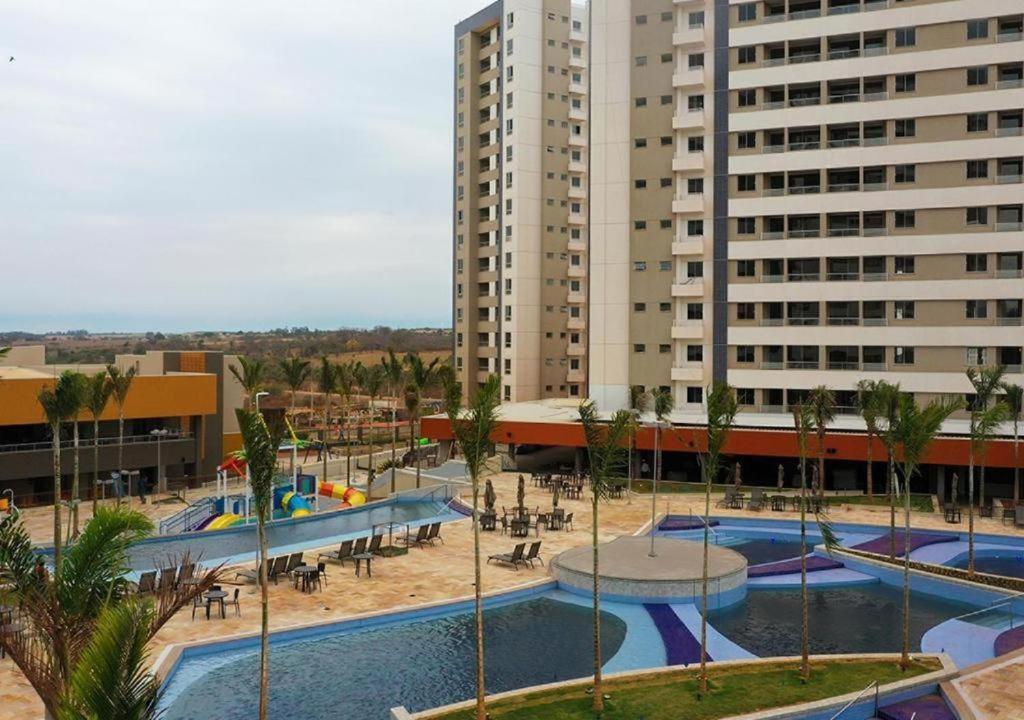 Enjoy Solar das Águas Park Resort Olímpia Esterno foto Residential complex in the city