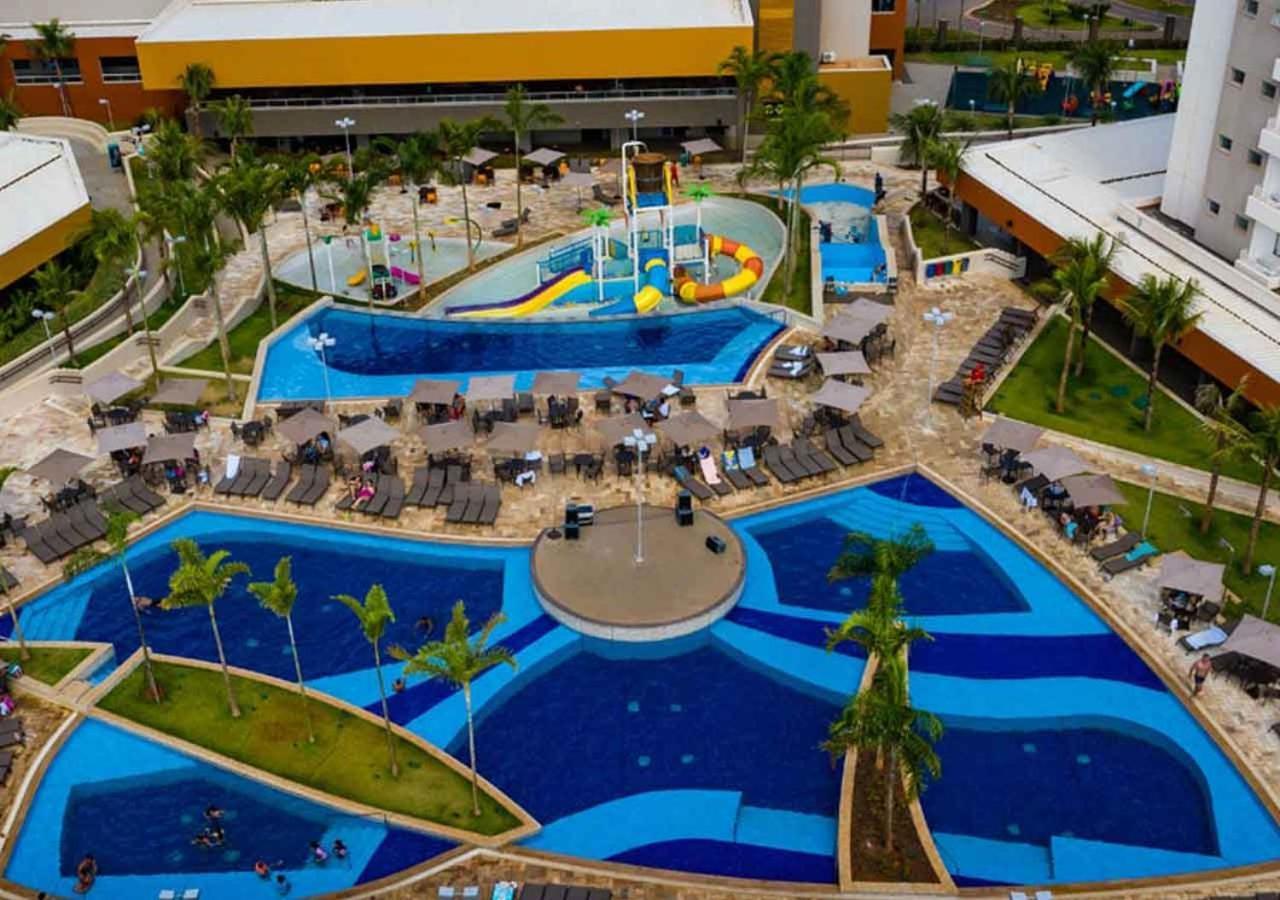 Enjoy Solar das Águas Park Resort Olímpia Esterno foto Aerial view of the resort's water park