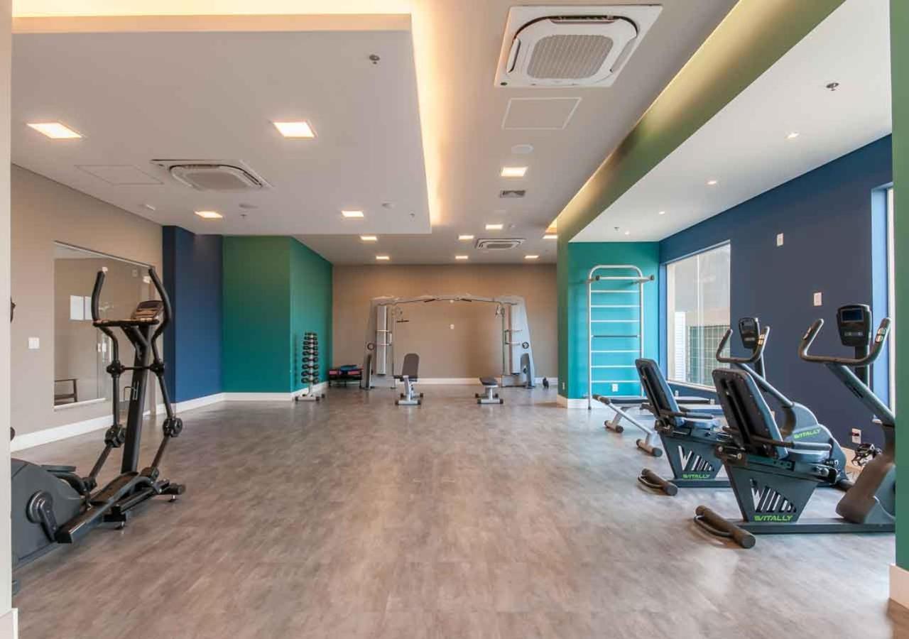 Enjoy Solar das Águas Park Resort Olímpia Esterno foto The gym at the hotel