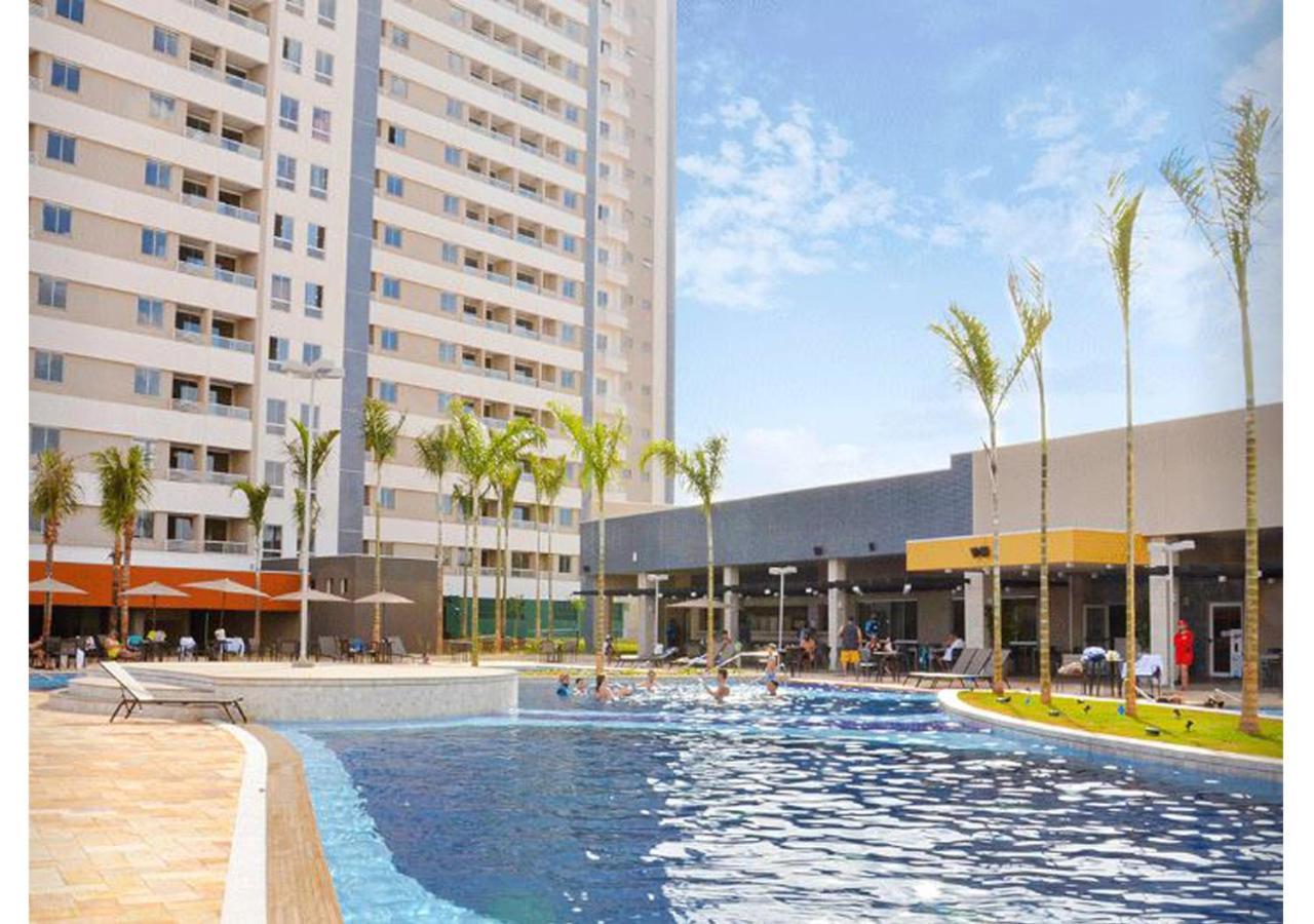 Enjoy Solar das Águas Park Resort Olímpia Esterno foto The swimming pool at the 38th floor of the building
