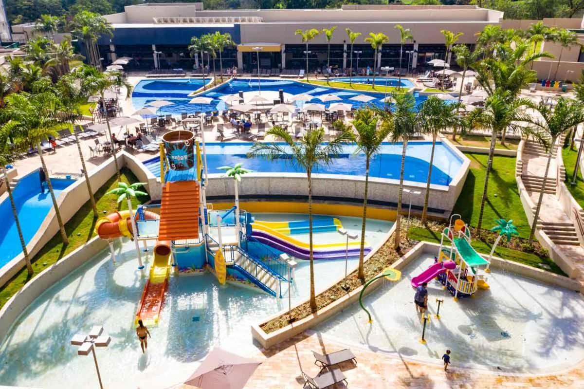 Enjoy Solar das Águas Park Resort Olímpia Esterno foto Aerial view of Splash Island