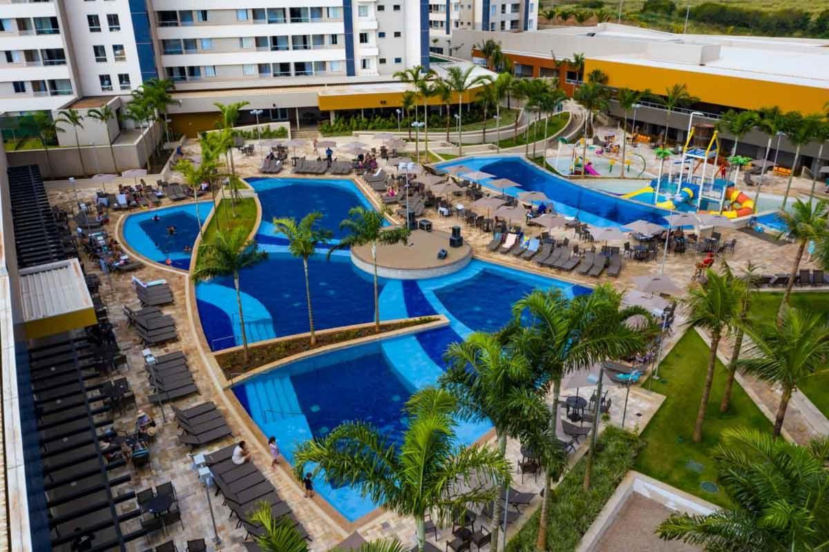 Enjoy Solar das Águas Park Resort Olímpia Esterno foto The swimming pool at the resort